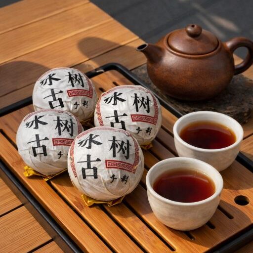 Trà Phổ Nhĩ Băng Đảo chín cổ thụ Vân Nam – vị trầm ấm, hậu ngọt