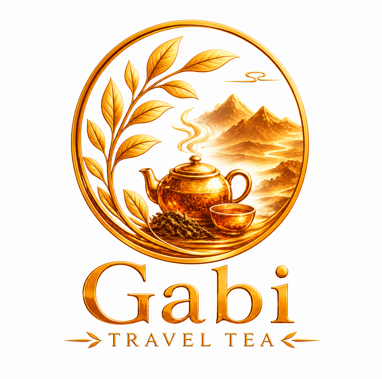 Logo Gabi Travel Tea chuyên trà Phổ Nhĩ cao cấp Vân Nam